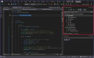 visual studio ide